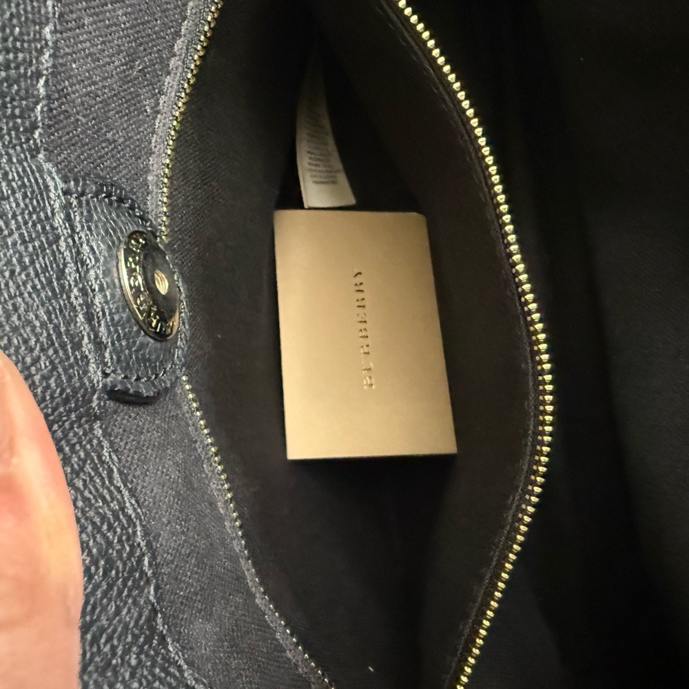Burberry Black Leather Satchel - Picture 15 of 16